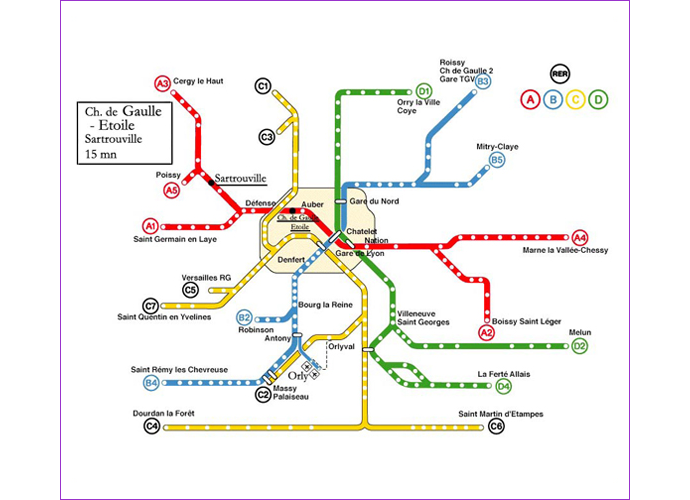 RER map